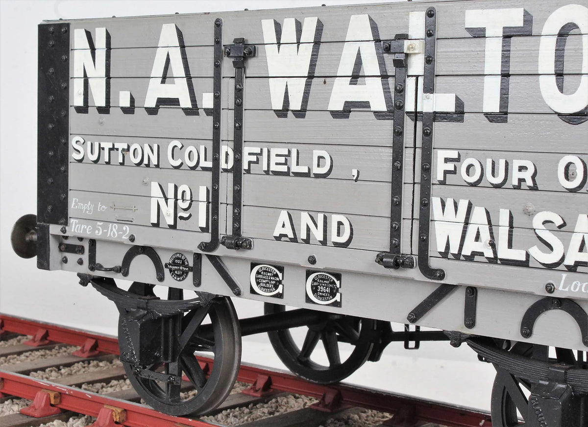 5 inch gauge private owner wagon "N.A.Walton"