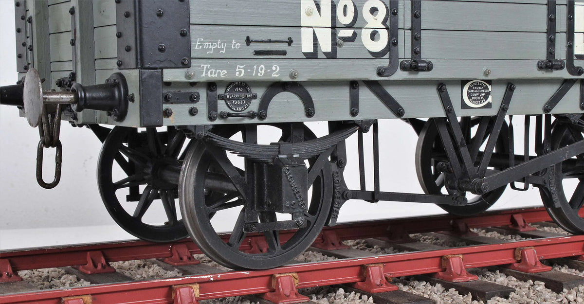 5 inch gauge private owner wagon "Bath Gas Light & Coke Co"
