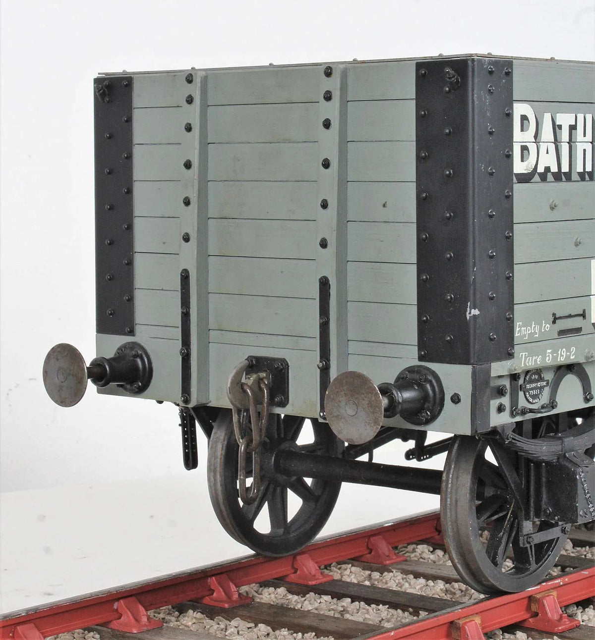 5 inch gauge private owner wagon "Bath Gas Light & Coke Co"