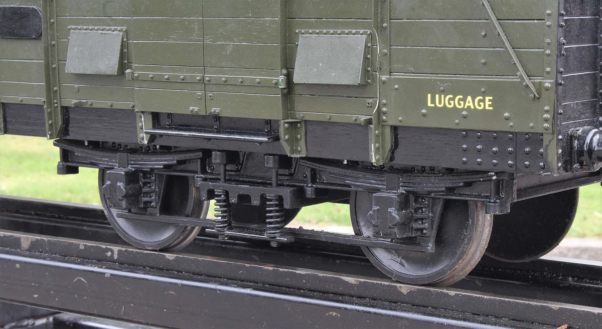 5 inch gauge Southern Railway bogie luggage van
