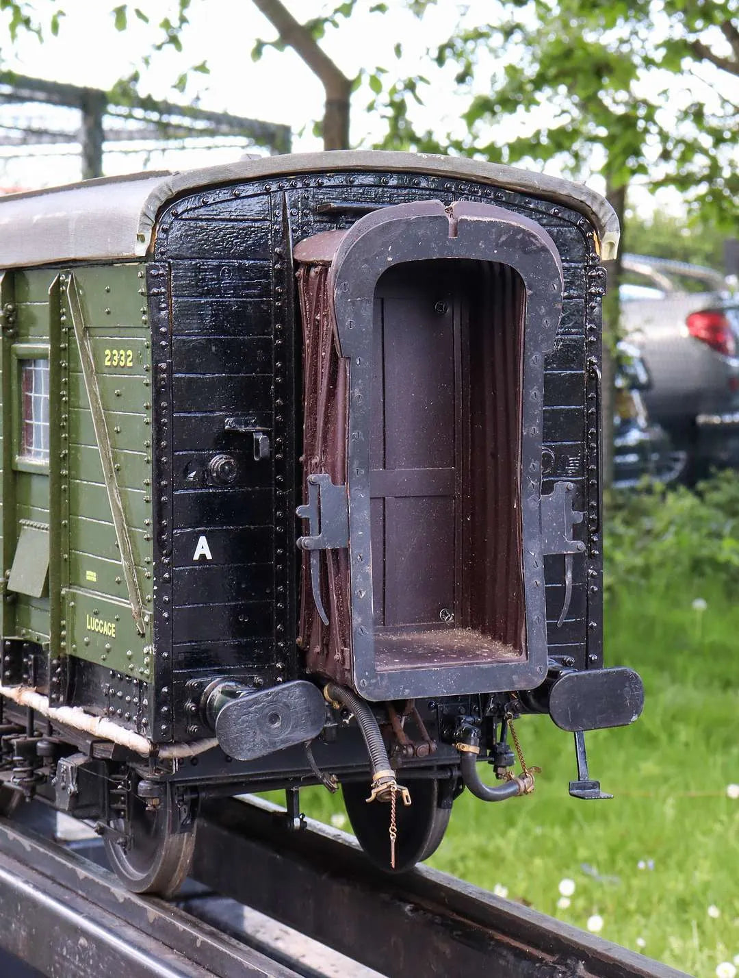 5 inch gauge Southern Railway bogie luggage van