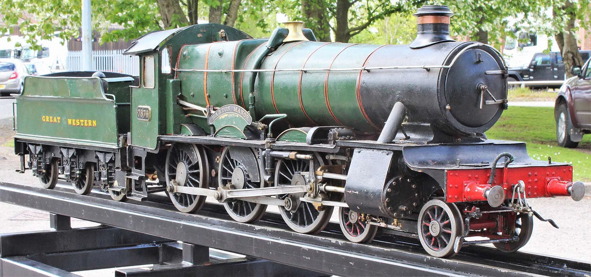 5 inch gauge GWR 4-6-0 No.7876 "Barton Manor"