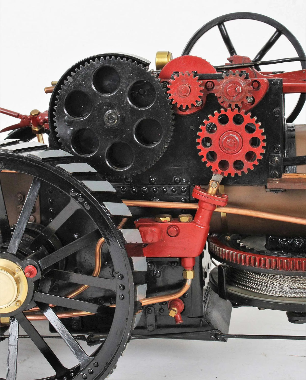 1 inch scale ploughing engine
