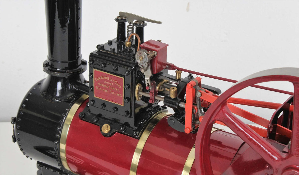 1 1/2 inch scale Burrell agricultural engine