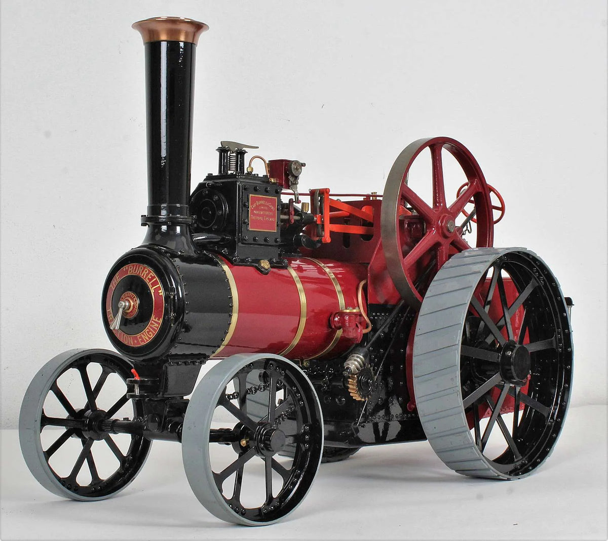 1 1/2 inch scale Burrell agricultural engine