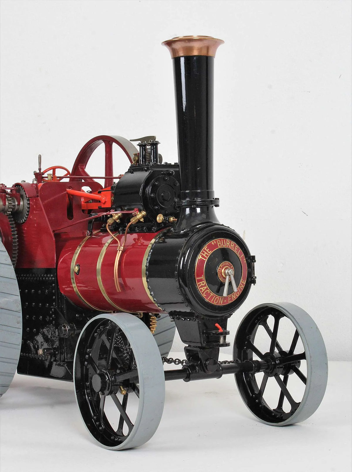 1 1/2 inch scale Burrell agricultural engine