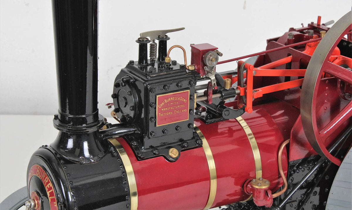 1 1/2 inch scale Burrell agricultural engine