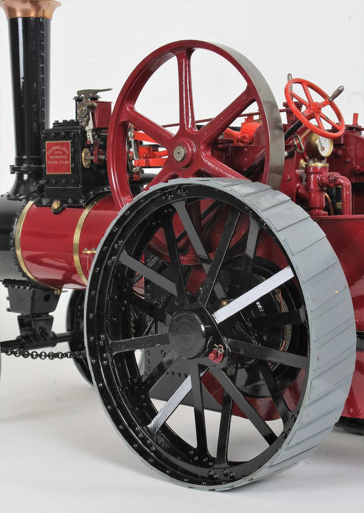 1 1/2 inch scale Burrell agricultural engine