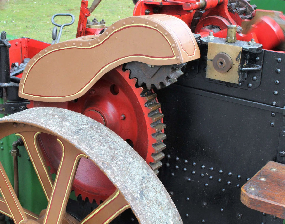 6 inch scale 3 ton steam tractor