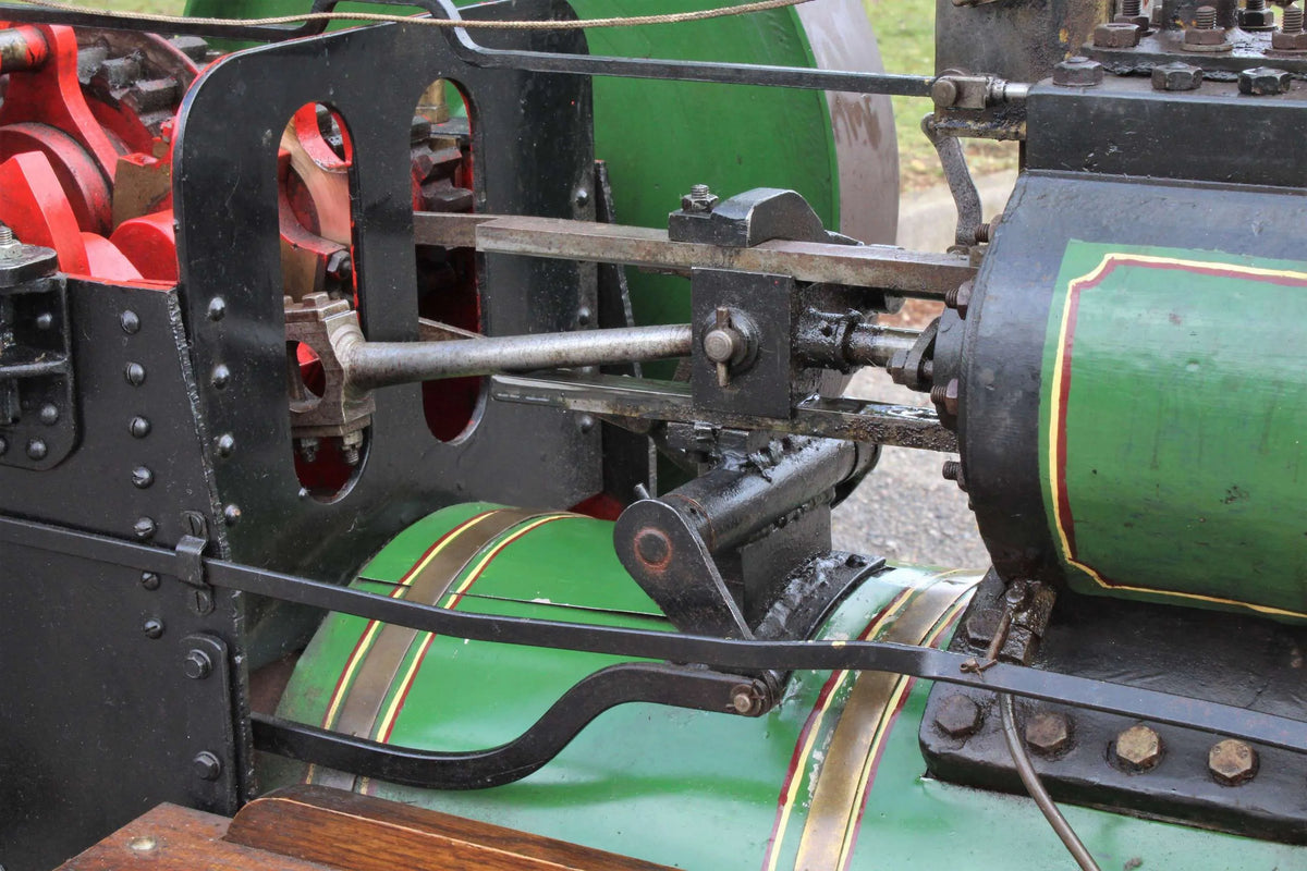 6 inch scale 3 ton steam tractor