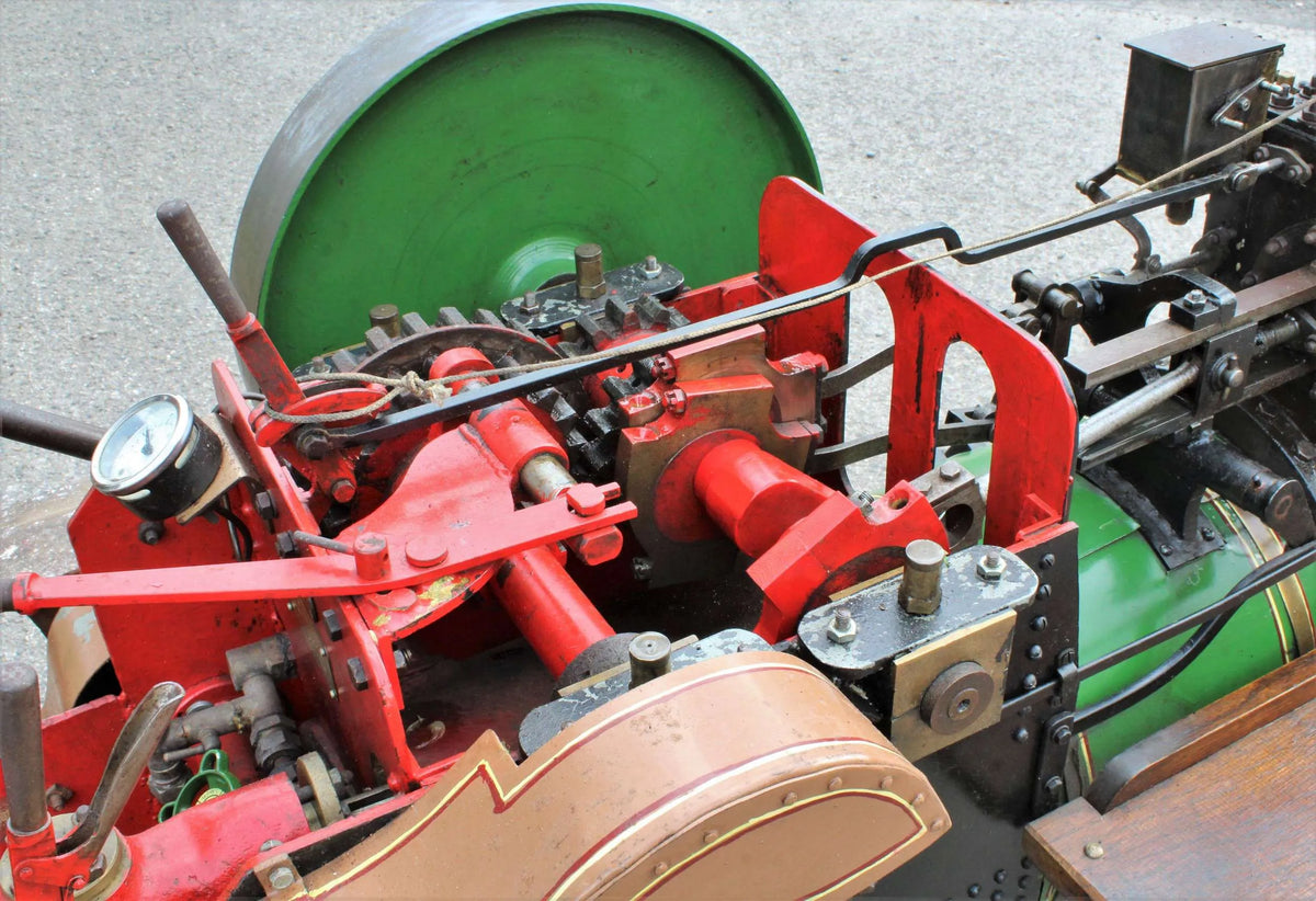 6 inch scale 3 ton steam tractor