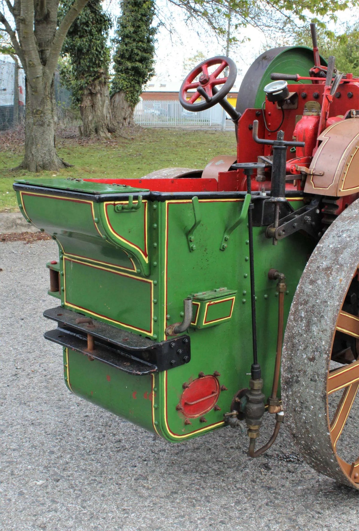 6 inch scale 3 ton steam tractor
