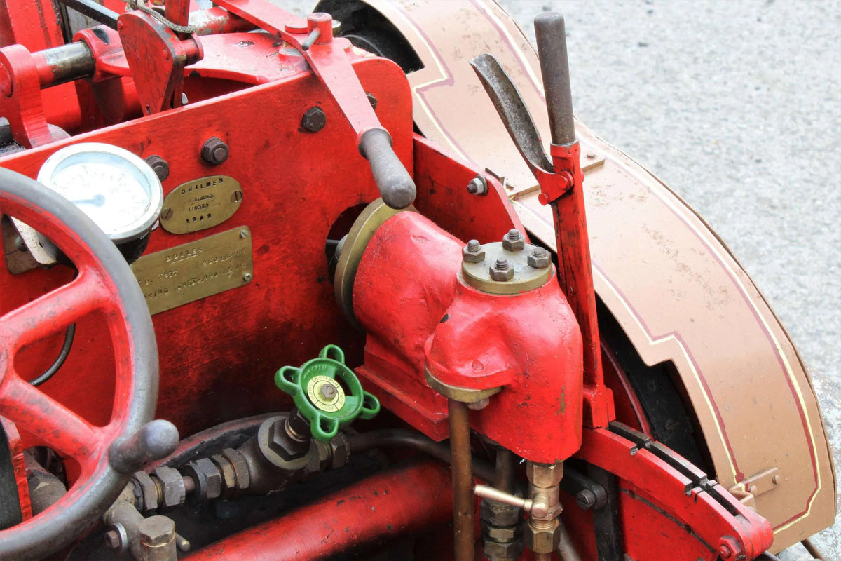 6 inch scale 3 ton steam tractor