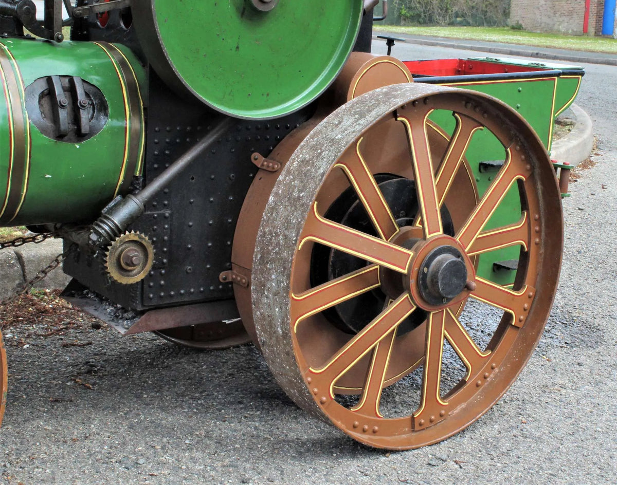 6 inch scale 3 ton steam tractor