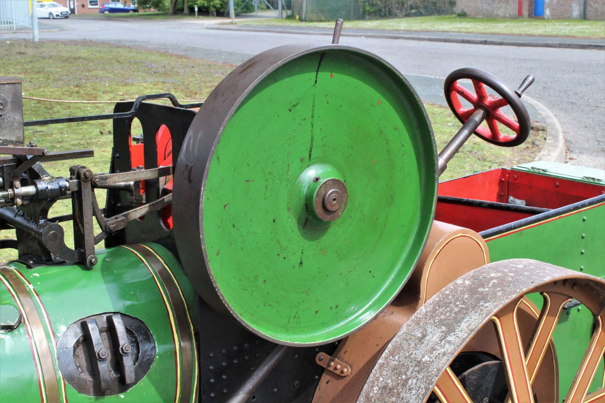 6 inch scale 3 ton steam tractor