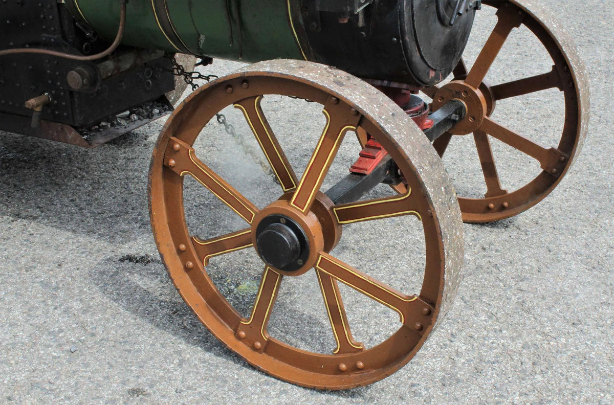 6 inch scale 3 ton steam tractor