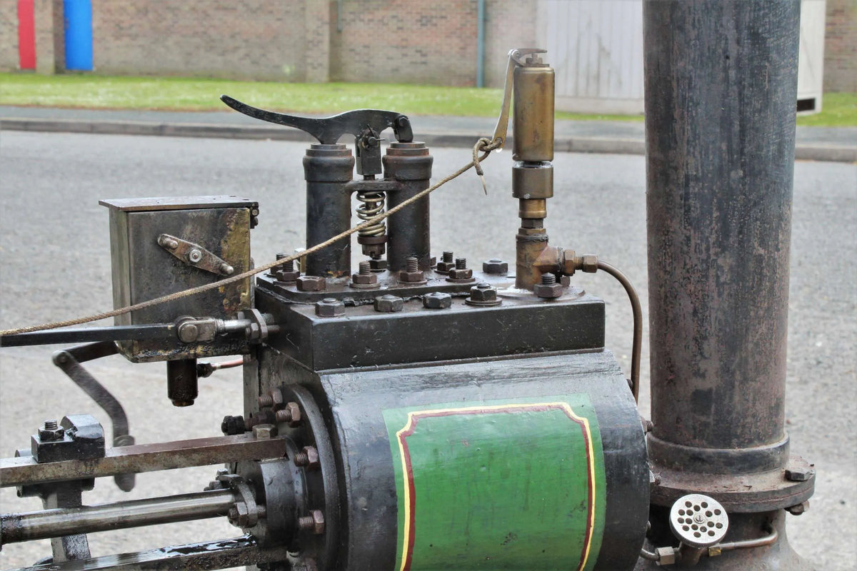 6 inch scale 3 ton steam tractor