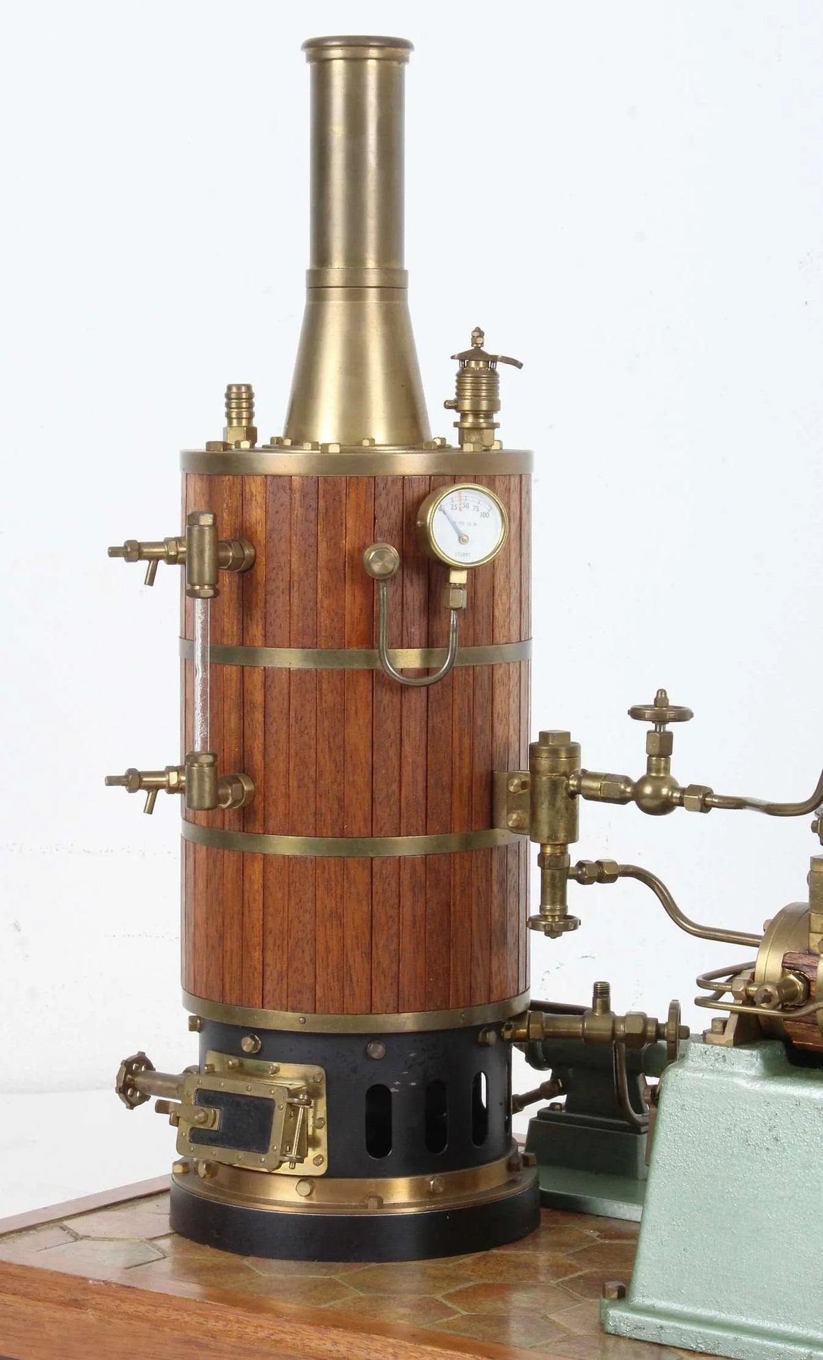Gas-fired steam plant
