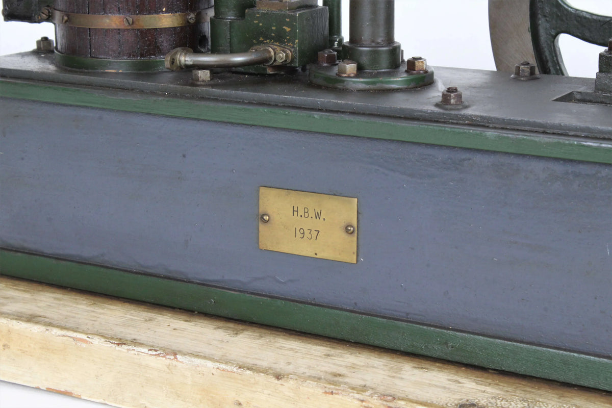 Model 19th century beam engine