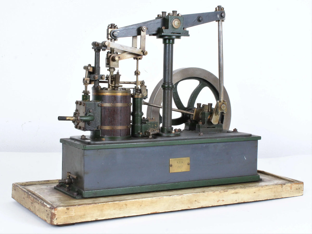 Model 19th century beam engine