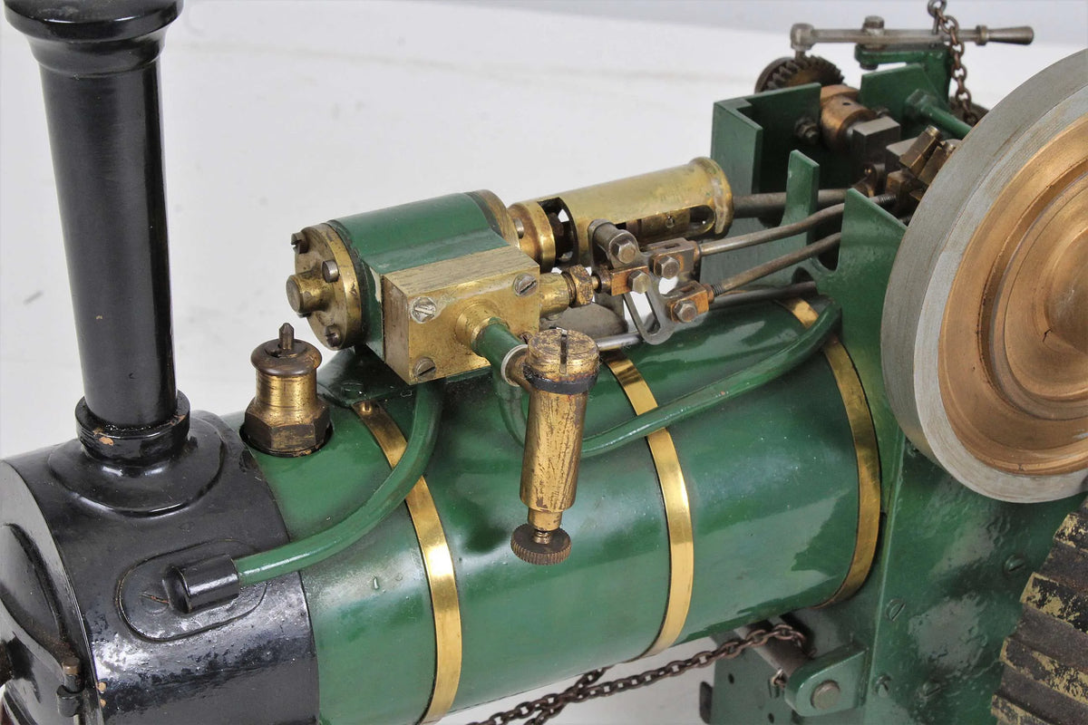 3/4 inch scale Bassett Lowke spirit-fired traction engine