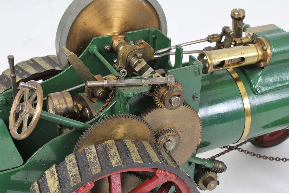 3/4 inch scale Bassett Lowke spirit-fired traction engine