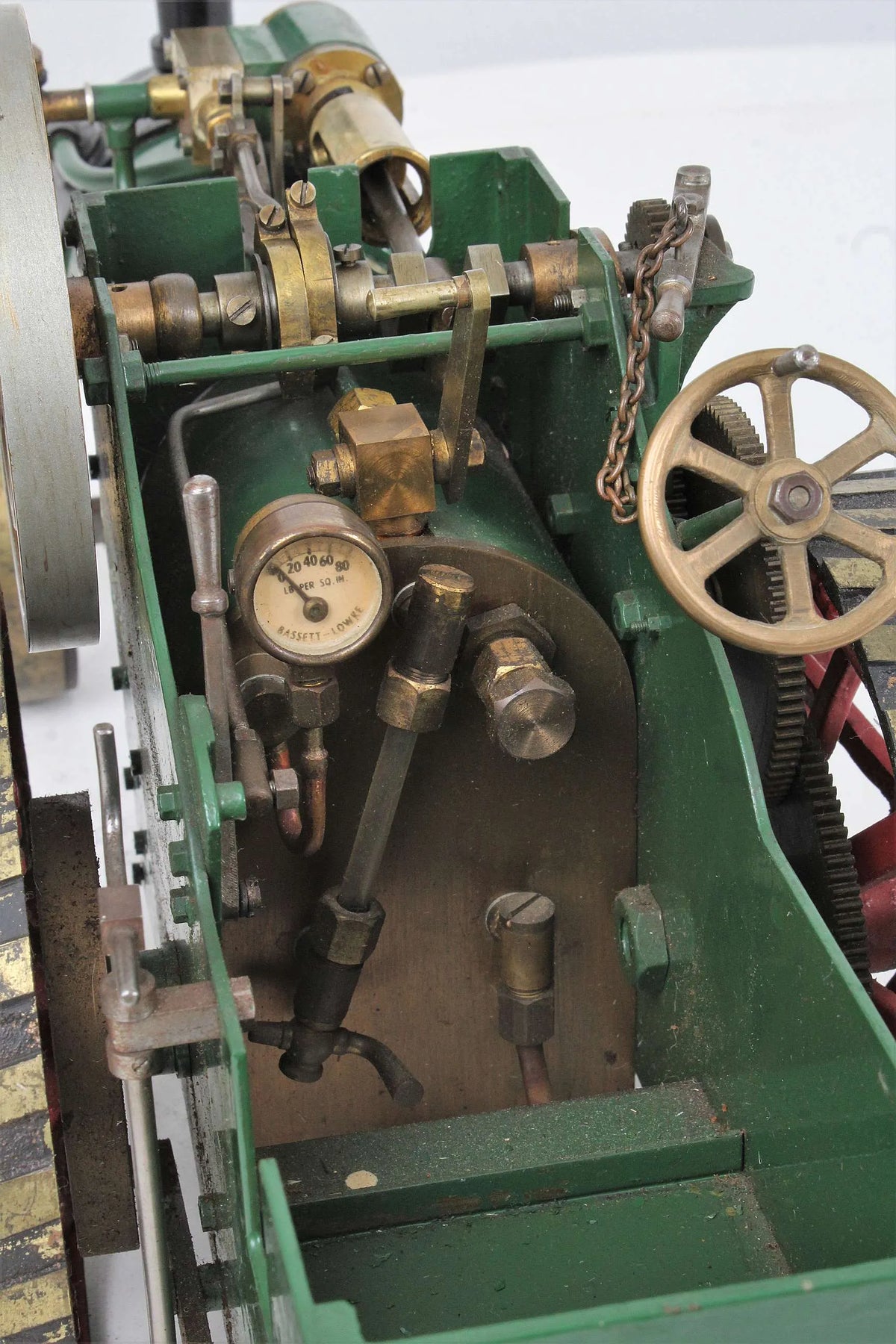 3/4 inch scale Bassett Lowke spirit-fired traction engine