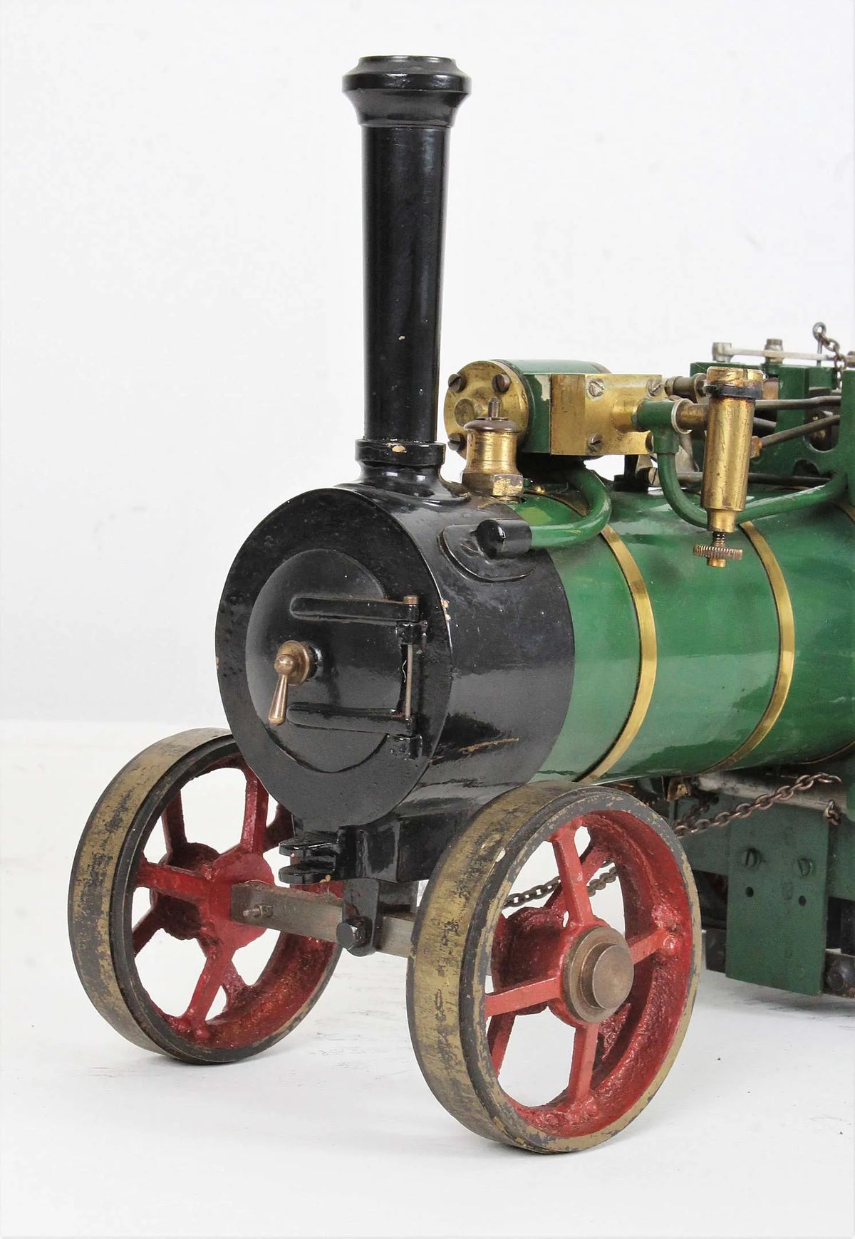 3/4 inch scale Bassett Lowke spirit-fired traction engine