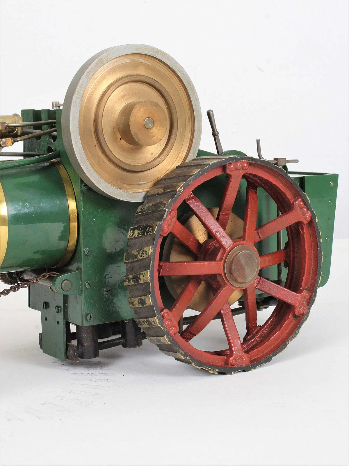 3/4 inch scale Bassett Lowke spirit-fired traction engine