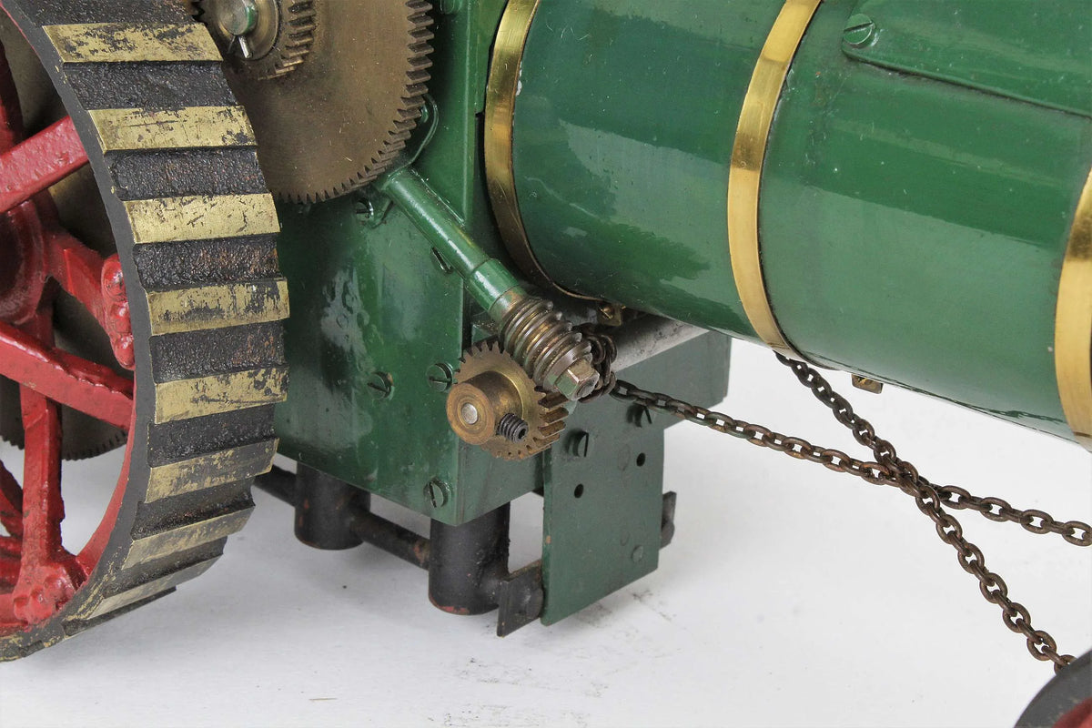 3/4 inch scale Bassett Lowke spirit-fired traction engine