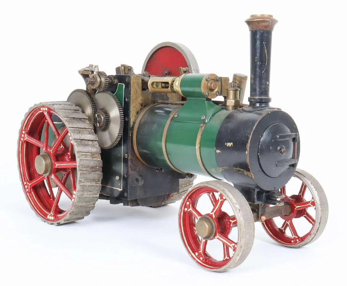 3/4 inch scale Bassett Lowke spirit-fired traction engine