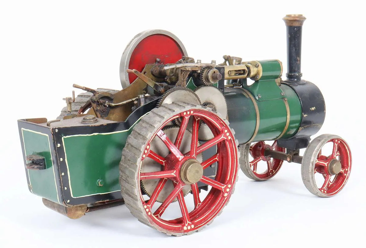 3/4 inch scale Bassett Lowke spirit-fired traction engine