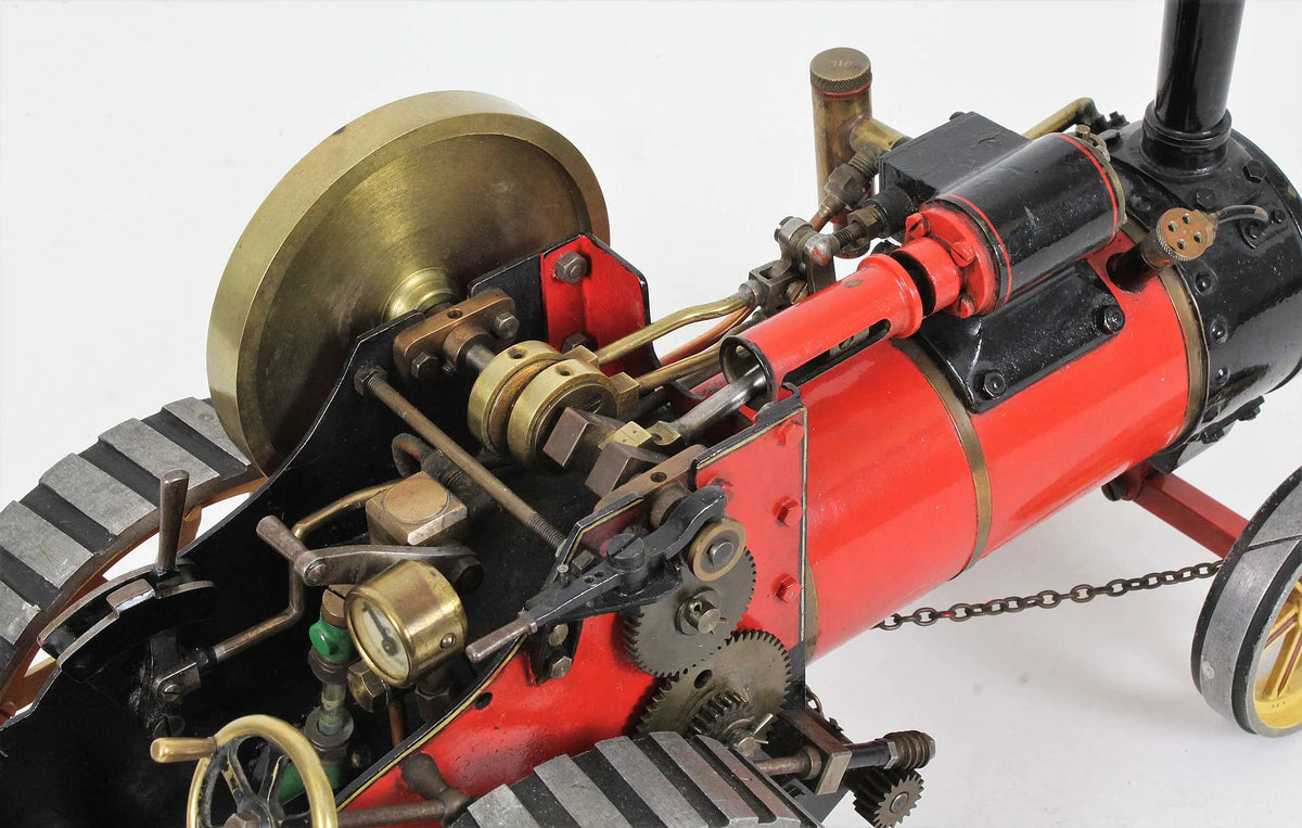 3/4 inch scale Bassett Lowke spirit-fired traction engine