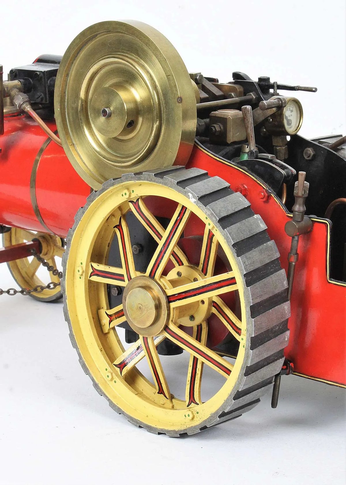 3/4 inch scale Bassett Lowke spirit-fired traction engine