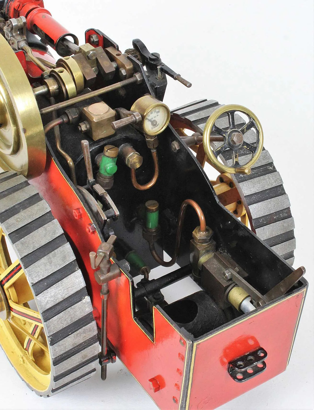 3/4 inch scale Bassett Lowke spirit-fired traction engine