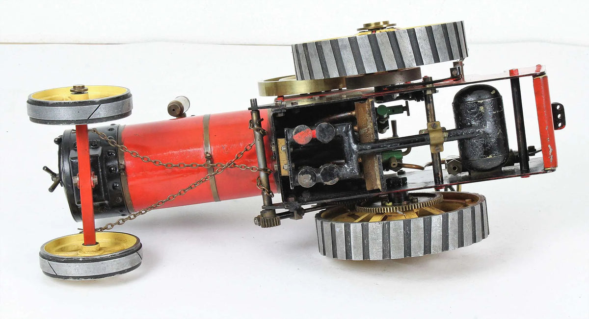 3/4 inch scale Bassett Lowke spirit-fired traction engine