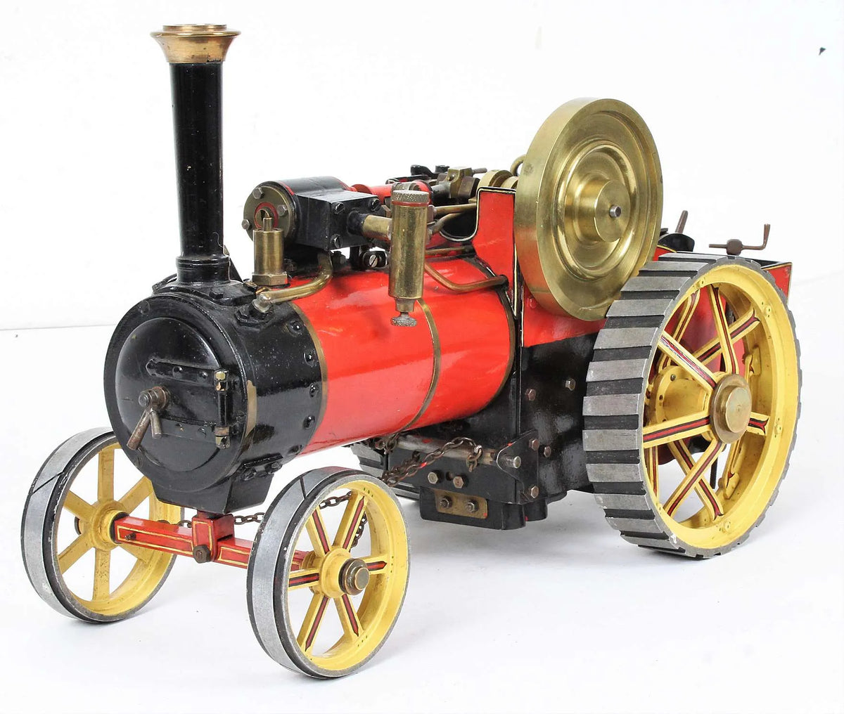 3/4 inch scale Bassett Lowke spirit-fired traction engine