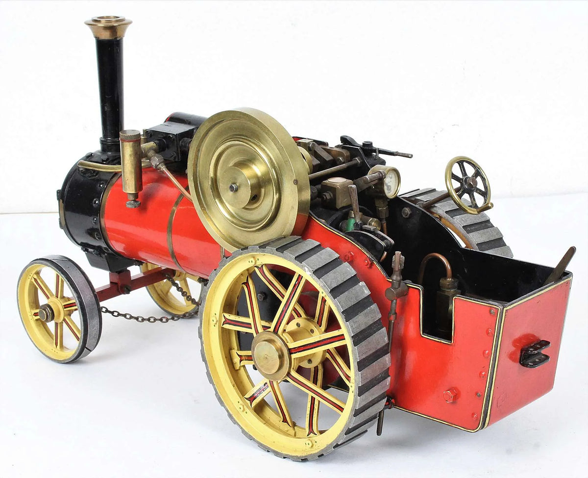3/4 inch scale Bassett Lowke spirit-fired traction engine