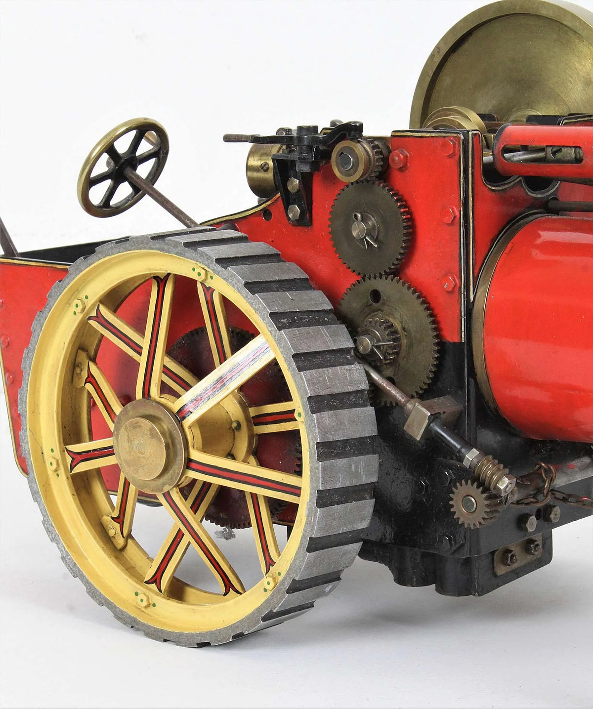 3/4 inch scale Bassett Lowke spirit-fired traction engine