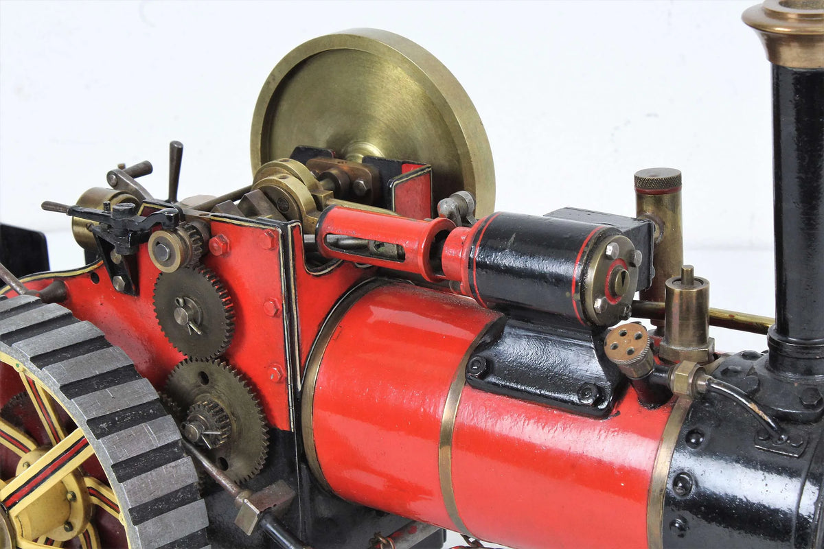 3/4 inch scale Bassett Lowke spirit-fired traction engine