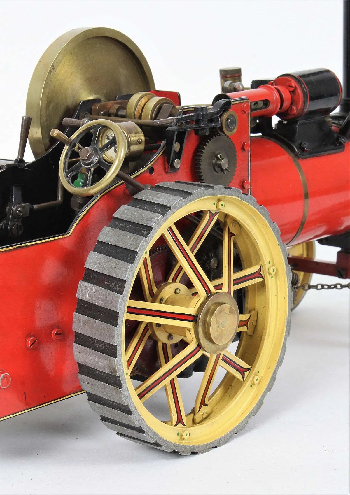 3/4 inch scale Bassett Lowke spirit-fired traction engine