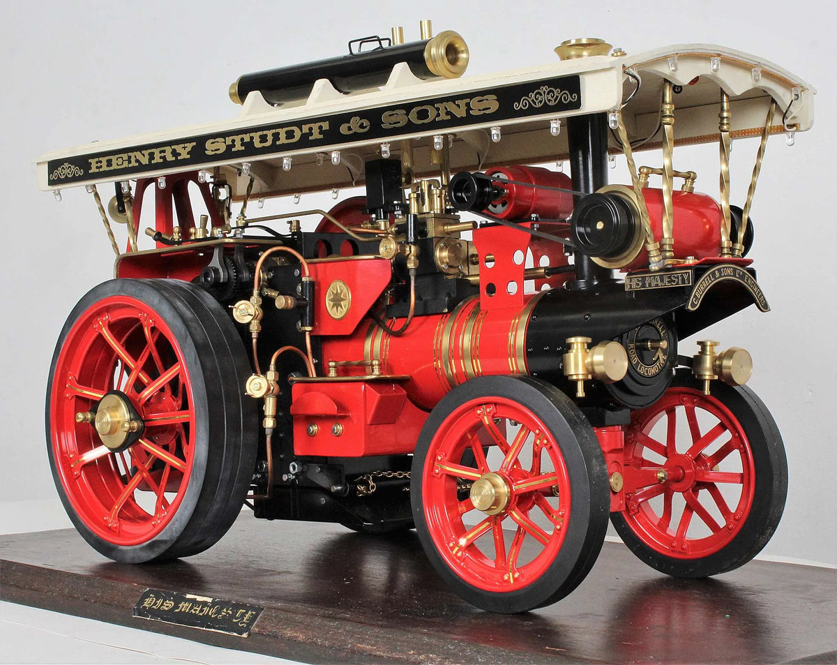 1 1/8 inch scale Markie Showmans Road Locomotive "His Majesty"