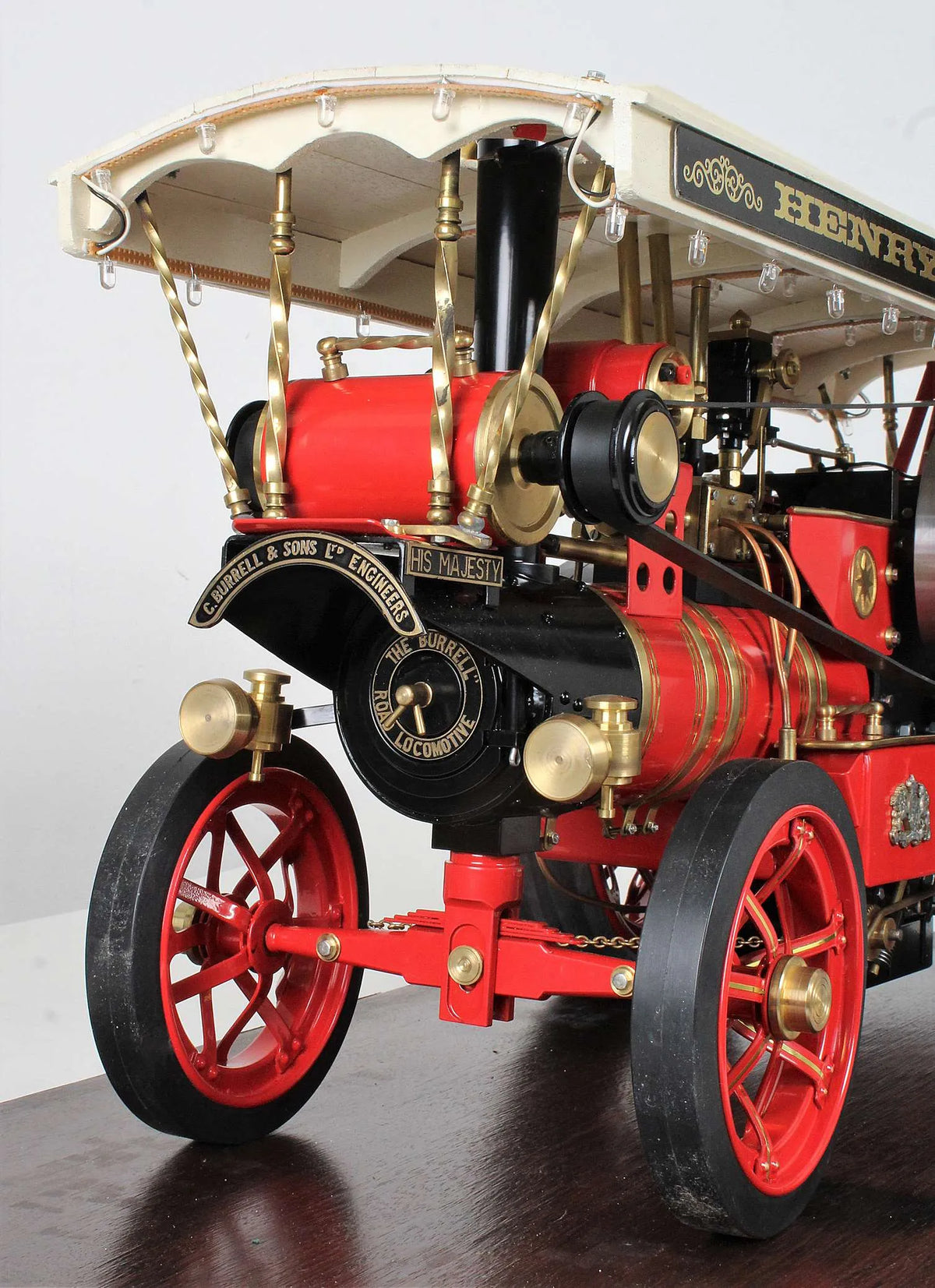1 1/8 inch scale Markie Showmans Road Locomotive "His Majesty"