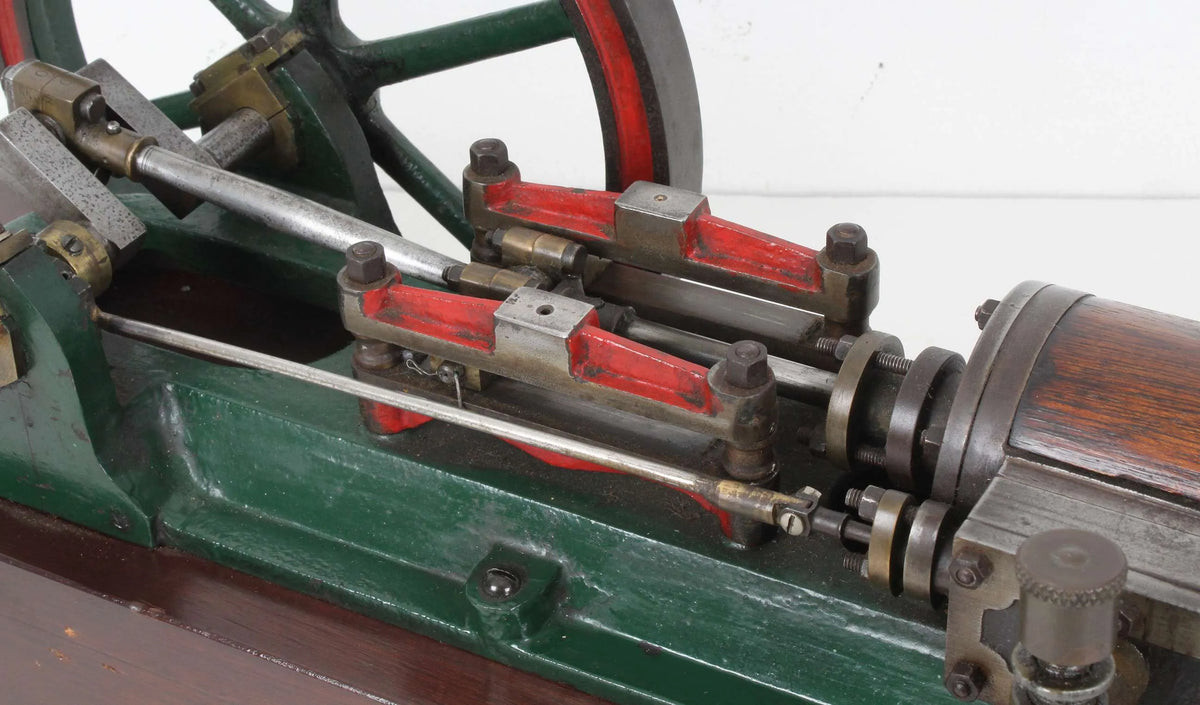 Vintage horizontal mill engine