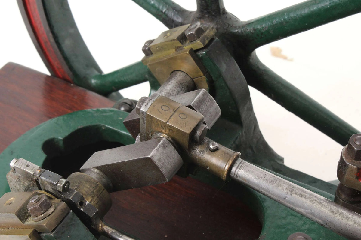 Vintage horizontal mill engine