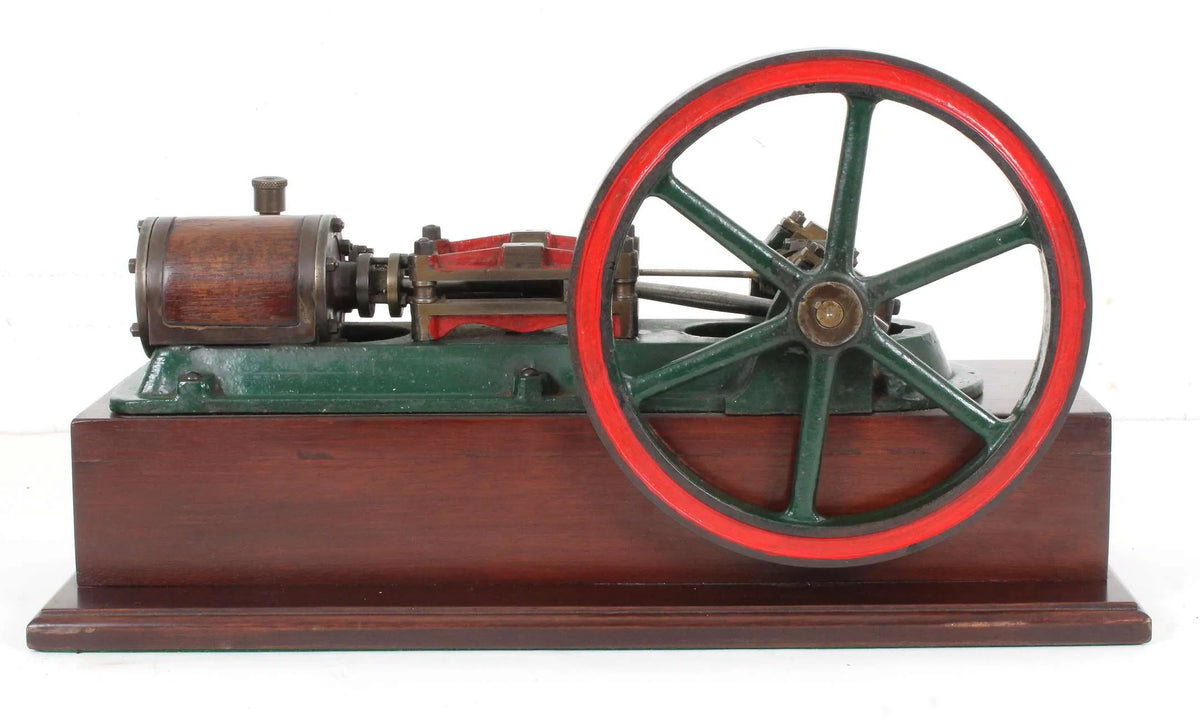 Vintage horizontal mill engine