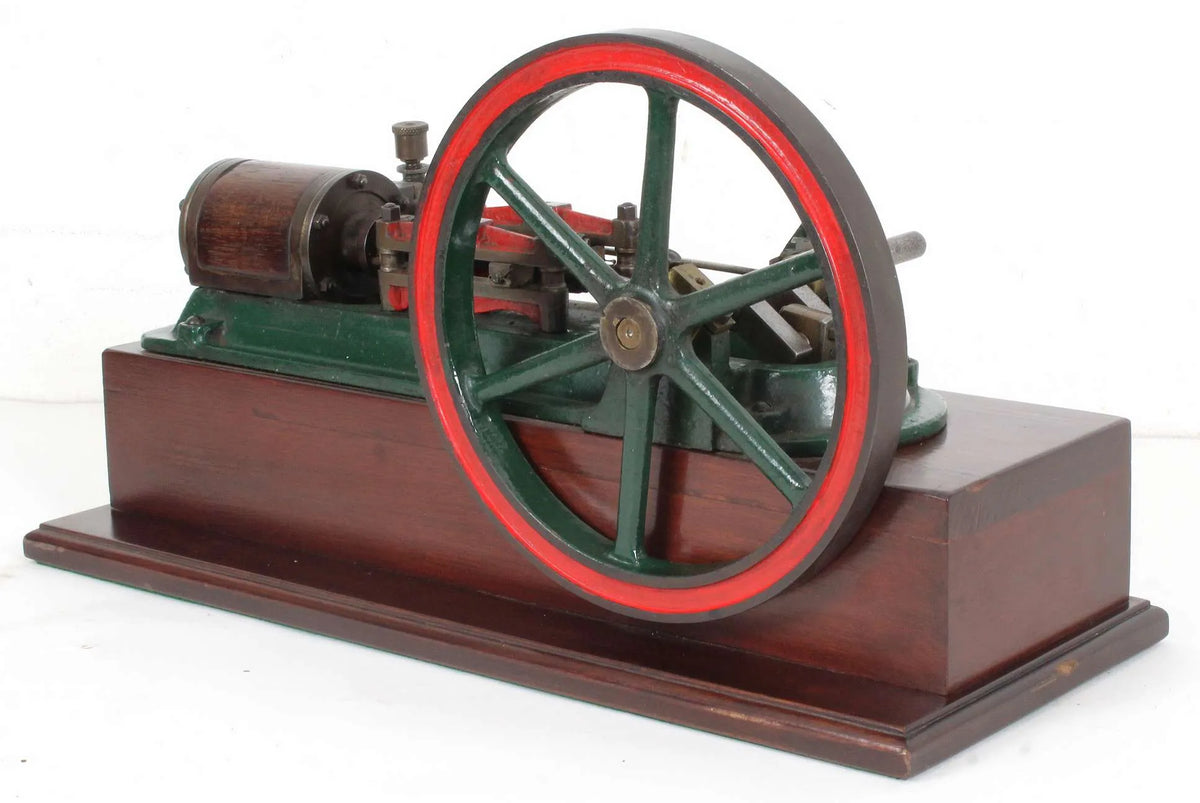 Vintage horizontal mill engine