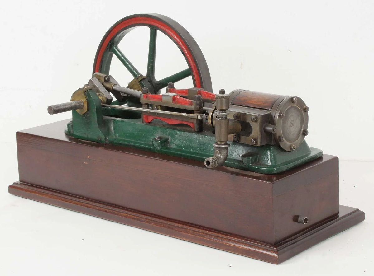 Vintage horizontal mill engine