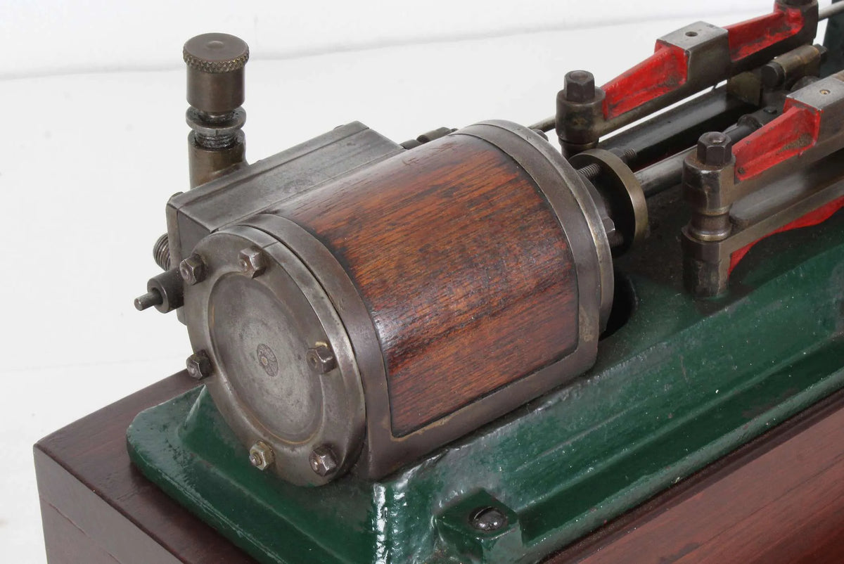 Vintage horizontal mill engine