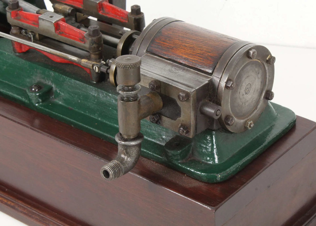 Vintage horizontal mill engine
